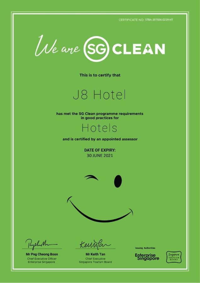 J8 Hotel Szingapúr Kültér fotó